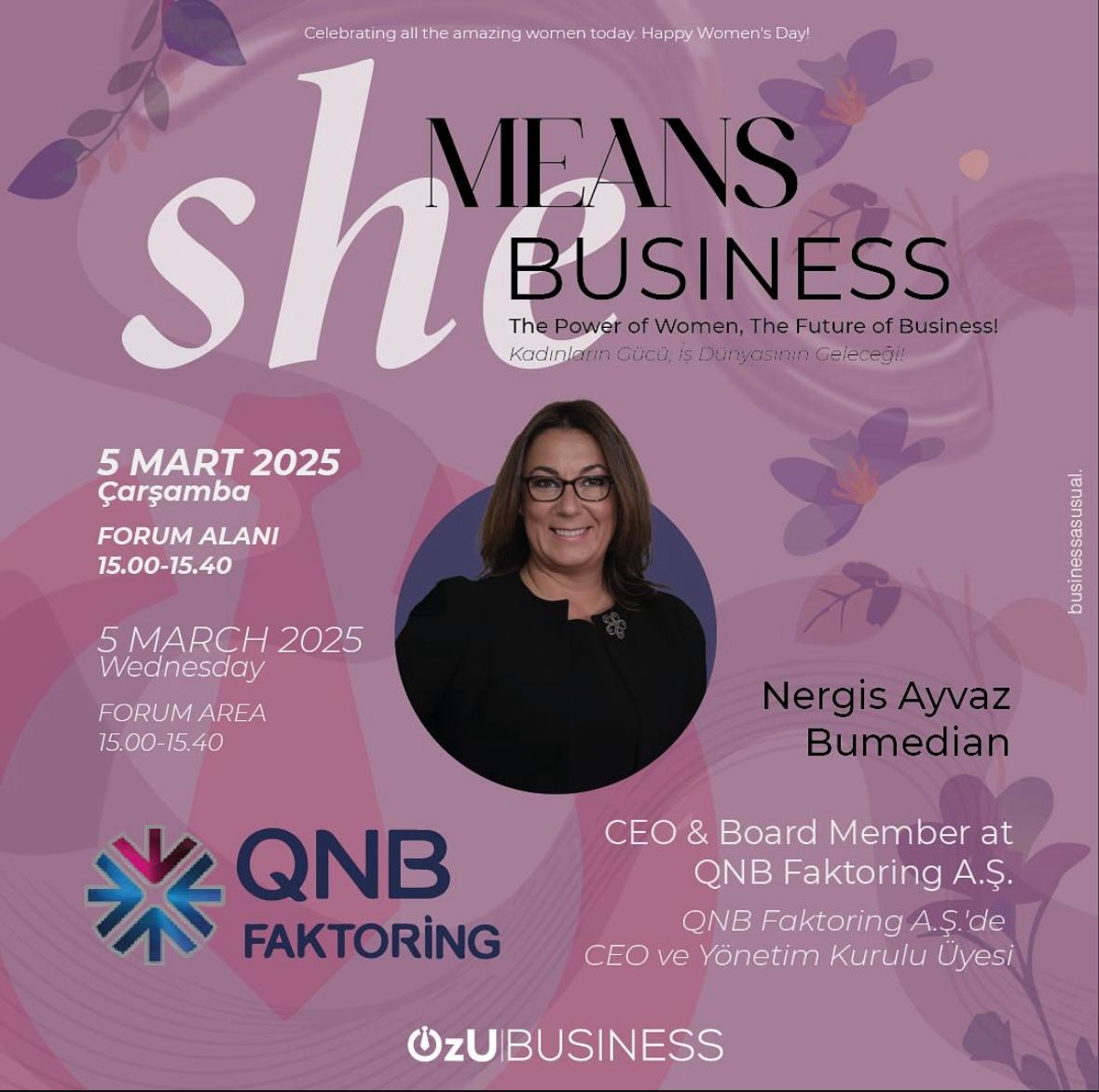 She Means Business - Kadınlar Günü Etkinliği